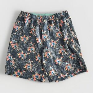 Title: Birddogs Bird Print Floral Mesh Lined Board Shorts Mens‎ L Swim Gym